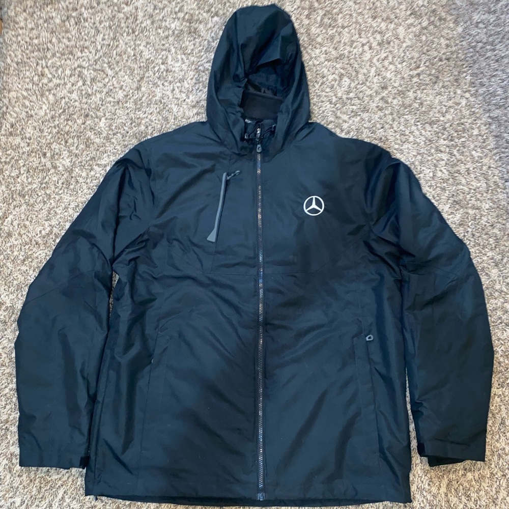 Port Authority Mercedes Two in One Hooded Windbreaker/Fleece Jacket